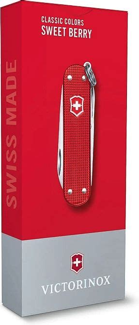 VICTORINOX Zatvárací nôž Classic SD Alox sweet berry Muničák