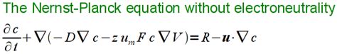 Nernst Planck Equation Elmer Discussion Forum