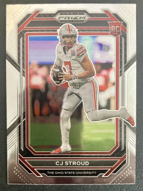 Prizm Draft Picks Cj Stroud Recrue Houston Texans Buckeyes Rc