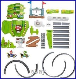 Car Track Set | Hot Wheels Mario Kart Circuit Track Set GCP27 With 2 ...