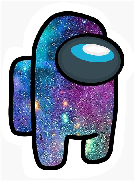 Among Us Galaxy Player Sticker For Sale By Sophiamaris Redbubble