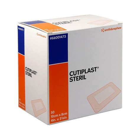 Cutiplast Steril Wound Dressing Cm X Cm By Smith Nephew First