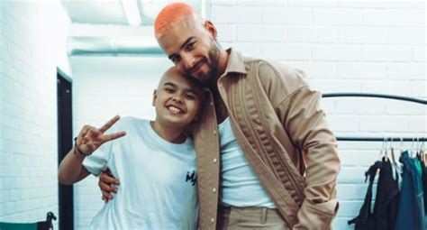 Bastian el niño con cáncer al que Maluma le dio una casa por ser su