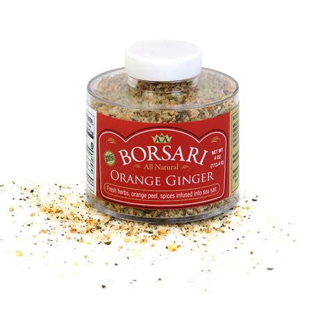 Orange Ginger Seasoning Borsari Food Company