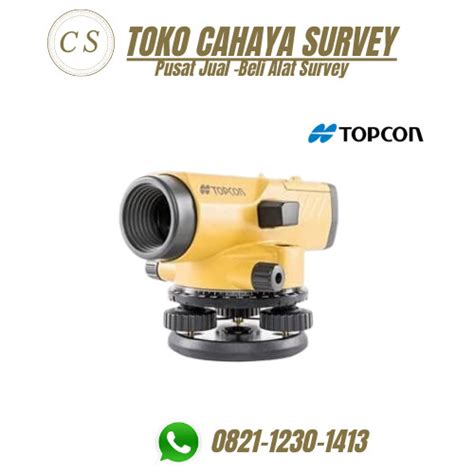 Jual Automatic Level Topcon AT B4A Waterpass Topcon AT B4A Bergaransi