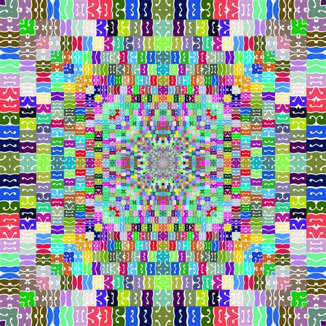 Abstract Prismatic Art - Openclipart