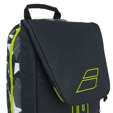 Babolat กระเปาเปเทนนส Pure Aero Tennis Backpack Grey Yellow White