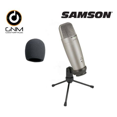 คอนเดนเซอร์ไมโครโฟน SAMSON C01U PRO USB Studio Condenser Microphone ...