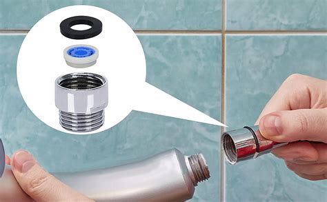 9 Pièces Douche Réducteur, Economiseur d'eau Pour Douche, Limiteur de