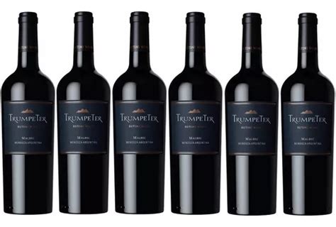 Vino Trumpeter Malbec Caja X6 750 Ml Envío gratis