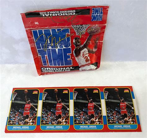 Lot Detail Michael Jordan Bulls 1986 Fleer Rookie Card Uncut Sheet