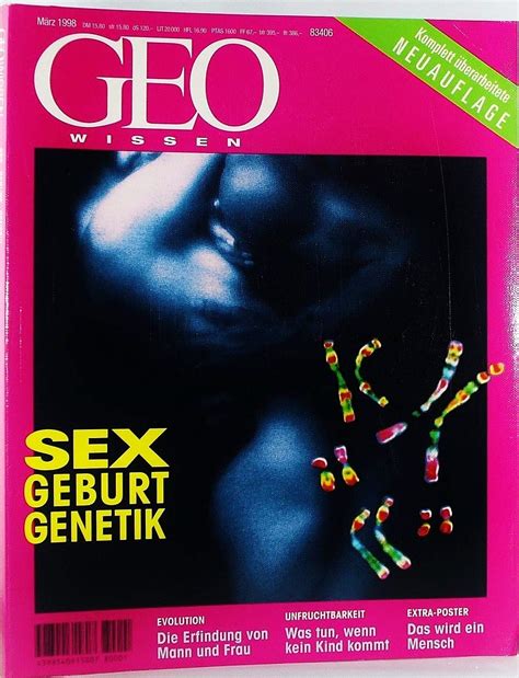 Geo Wissen Kt Sex Geburt Genetik 9783570191705 Unknown