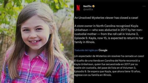 Serie Netflix contribuyó a resolver misterioso caso Hombre reportó