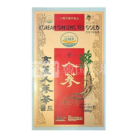 Kgnf 高麗人参茶 Gold 3gx100包 入 韓国広場e Shop本店