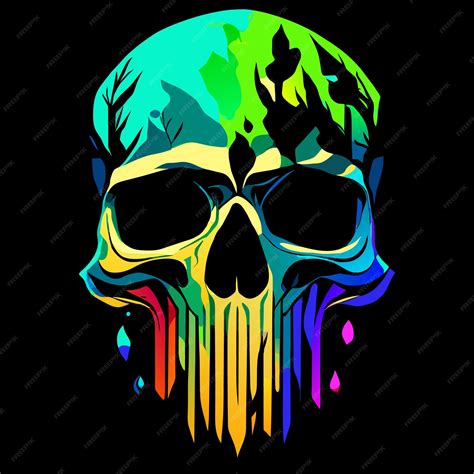 Premium Vector Designing With Attitude Epic Skull Graphic Element