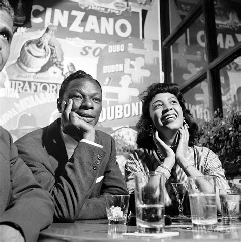 Nat King Cole And His Wife Maria 1954 Photograph By The Harrington