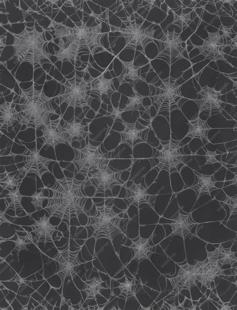 Cobweb Pattern Texture Premium Ai Generated Image