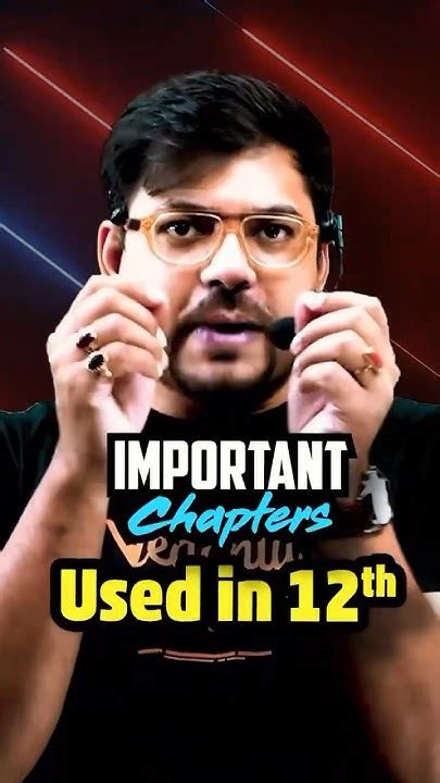 Most Important Chapters For Jee 2025 Aspirants😱😱 Shorts Jee2025