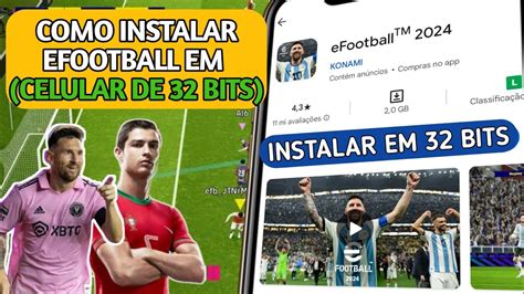 Como Instalar O Efootball No Celular Incompat Vel De Bits Como