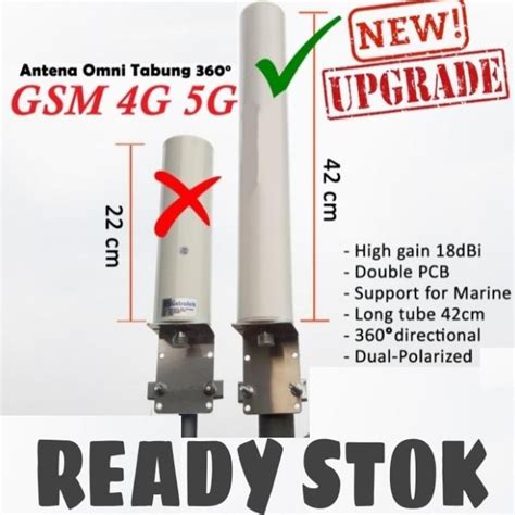 Jual Antena Omni Outdoor Repeater Gsm Penguat Sinyal Signal Hp 2G 3G 4G