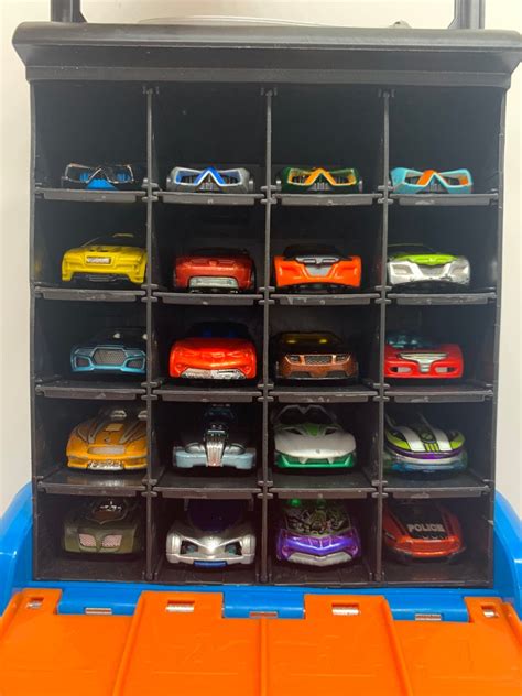 Hot Wheels Carry Case Race Ramp With Cars Etsy