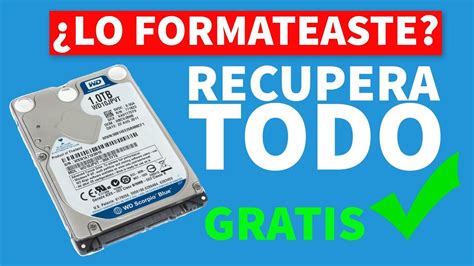 FORMATEO Un Disco Duro Y Luego RECUPERO Todos Los Archivos En Tiempo