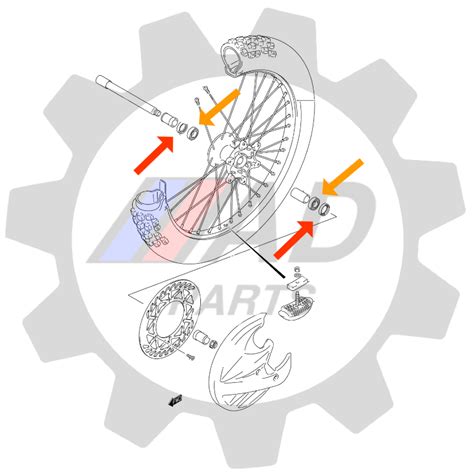 Rolamentos Rodas Dafra NH190 Kit