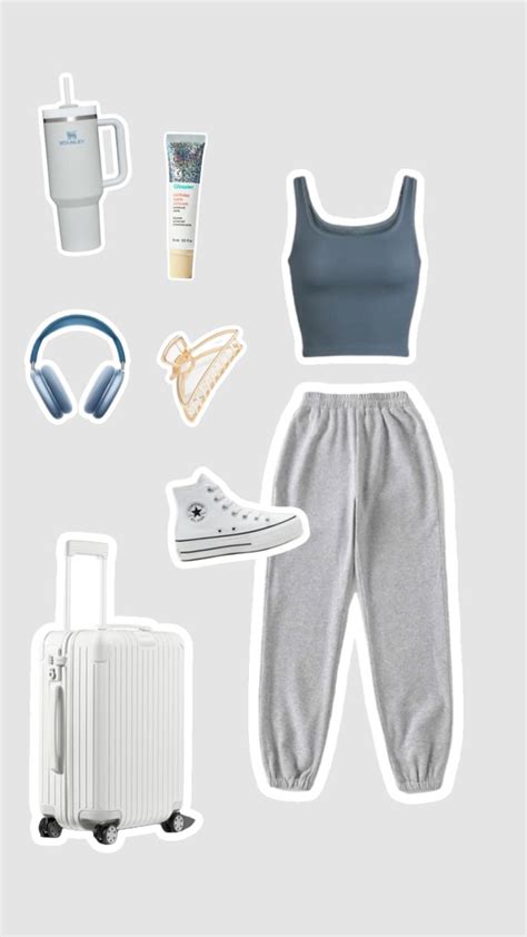 Airport Fit In Cute Lazy Day Outfits Cute Travel Outfits Comfy