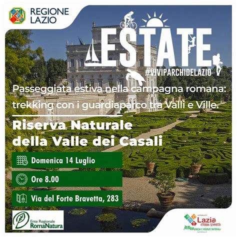 Ente Regionale Romanatura Riserva Naturale Della Valle Dei Casali