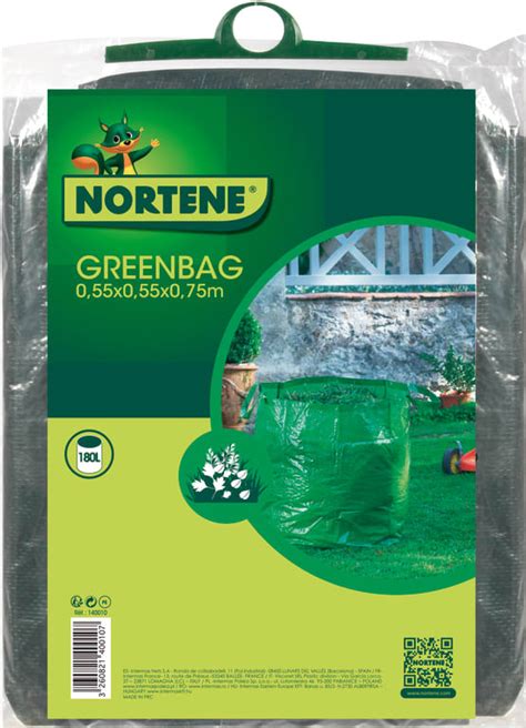 Greenbag Sac D Chets Verts R Utilisable Avec Poign Esvert L Gamm Vert