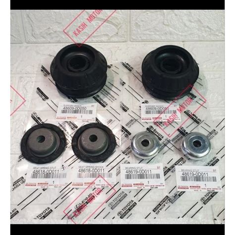 Jual Support Shock Karet Suport Supot Shockbreaker Depan Set Yaris New