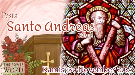 Tpow Kl Pesta Santo Andreas Kamis November Bacaan