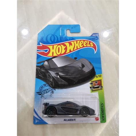 Hot Wheels Mclaren P Black Exotics Shopee Malaysia