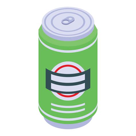 Beer Tin Can Icon Isometric Style Vector Art At Vecteezy