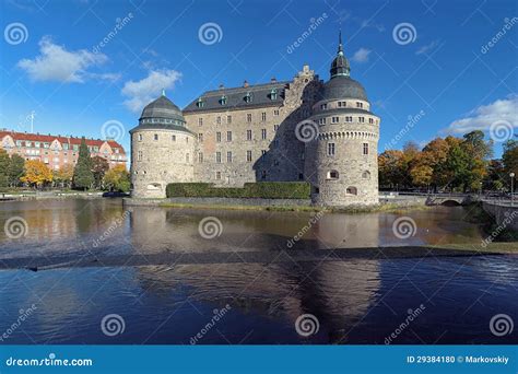 Orebro Castle, Sweden stock photo. Image of autumn, city - 29384180