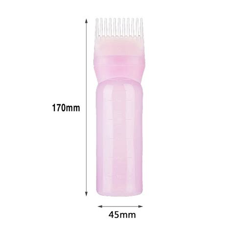 120ml Hair Dye Bottles Applicator Comb Brush Dispe Grandado