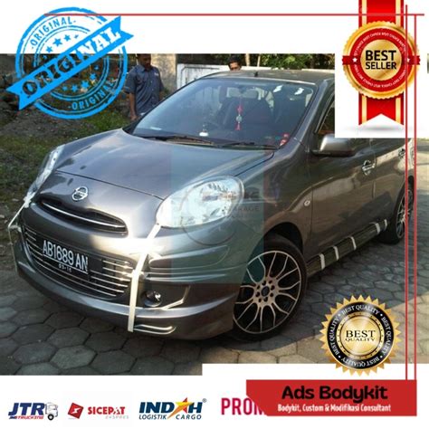 Jual TERMURAH Bodykit Nissan March Body Kit Mobil GRT Bodykit Duraflex