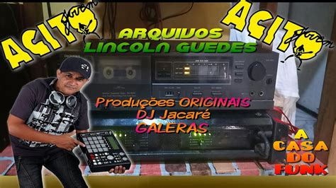 Arquivo K7 Lincoln Guedes Produções Originais DJ JACARÉ Agito Jovem