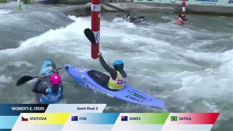 Women S Kayak Cross Highlights 2023 ICF Canoe Kayak Slalom World Cup