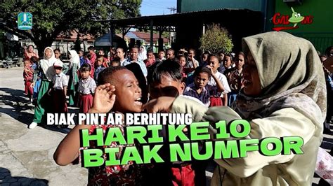 Pelatihan Biak Numfor Hari Youtube