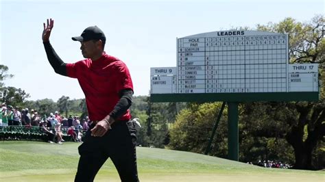 2022 Pga Championship Leaderboard Live Coverage Tiger Woods Score