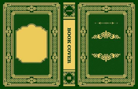 Premium Vector | Ornate leather book cover and old retro ornament frames royal golden style ...