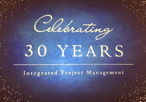 Ipm Celebrates 30 Years 30th Anniversary Video Ipm