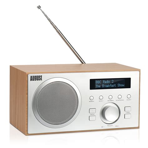 Radio Portable Rechargeable Fm Dab Plus August Mb Gris