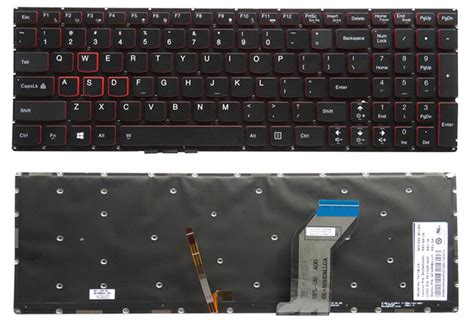 Bàn phím Laptop Lenovo IdeaPad Y700 Y700 15ISK Y700 15ACZ Có Đèn