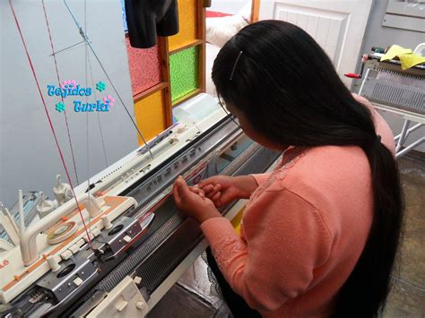 Pasantia De Tejido A Maquina En Nuestro Taller