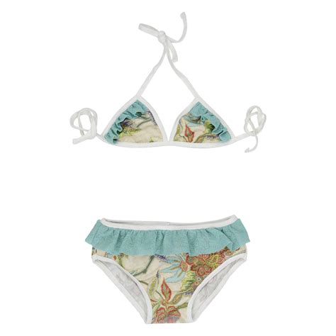 Aqua Paisley Mini Bikini Arthur Ave