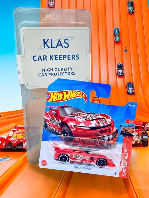 Hot Wheels Track Ripper Red Spoiler Alert Short Card Comes In A Klas