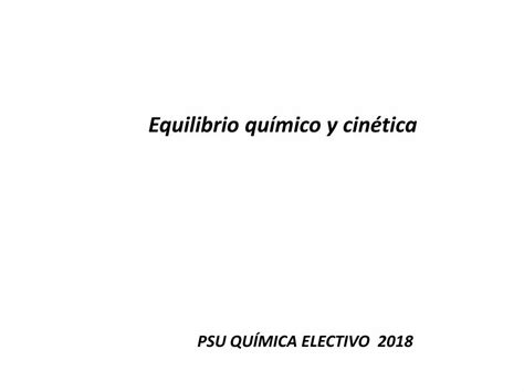 Pdf Equilibrio Qu Mico Y Cin Tica Colegiosantodomingo Cl Dokumen Tips