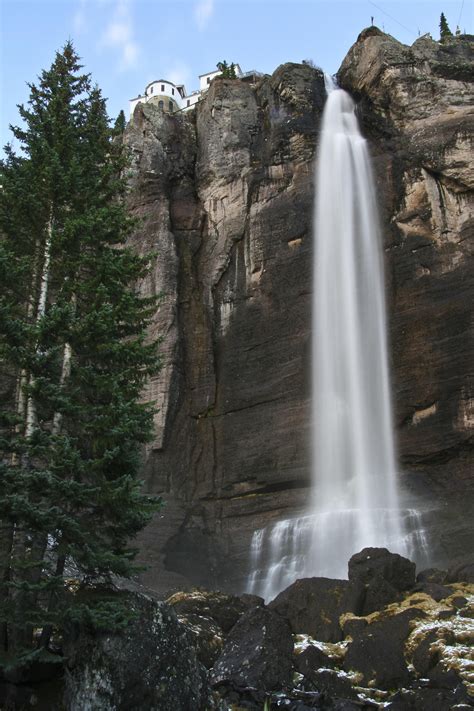 Bridal Veil Falls, Colorado | Bridal veil falls, Travel usa, Waterfall